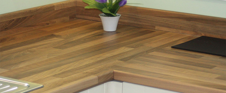 oak effect kitchen laminate worktop