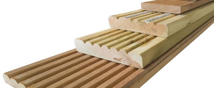timber decking board sample pack