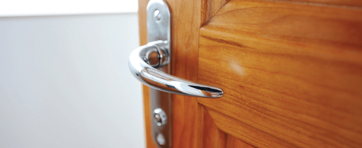 internal oak door handle
