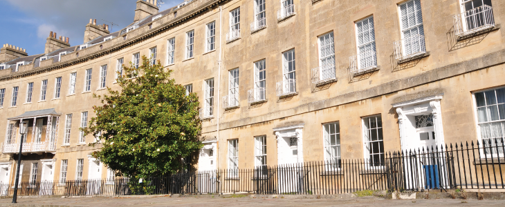 crescent georgian houses