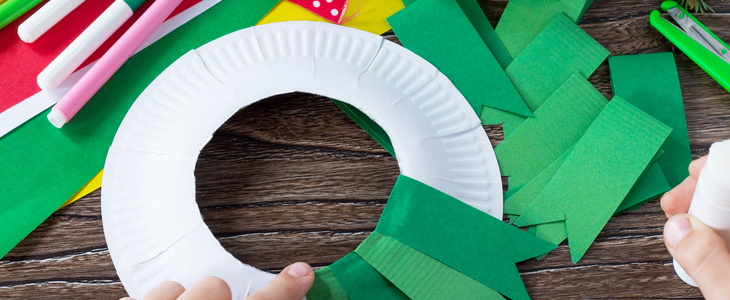 Handmade Christmas wreath