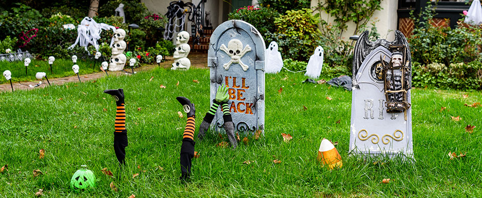 halloween garden