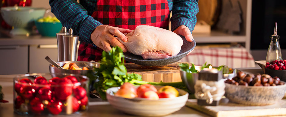 Christmas food prep