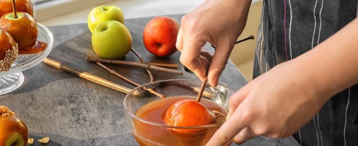 toffee apples