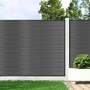 Composite Fence Panel Kits For Concrete Posts