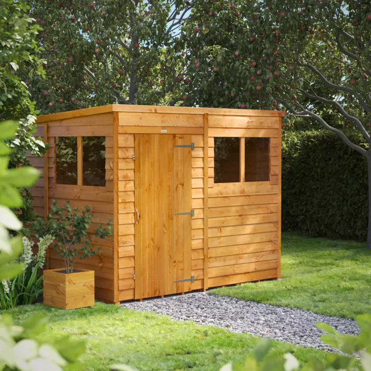 Overlap Pent Sheds