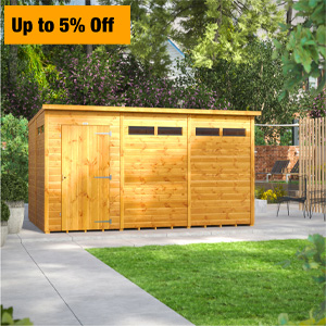 Pent Security Shed