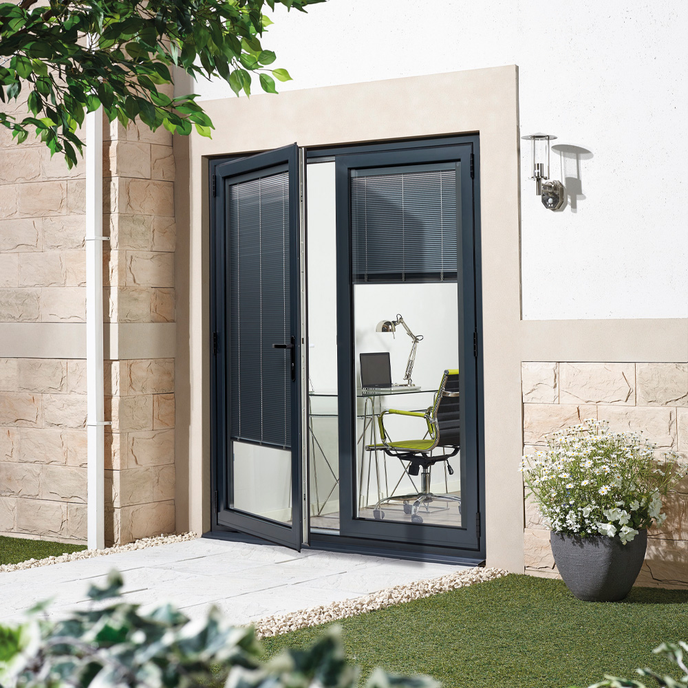 AluVu External French Doors