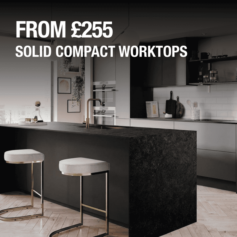 Clearance Solid Compact Worktops from £255
