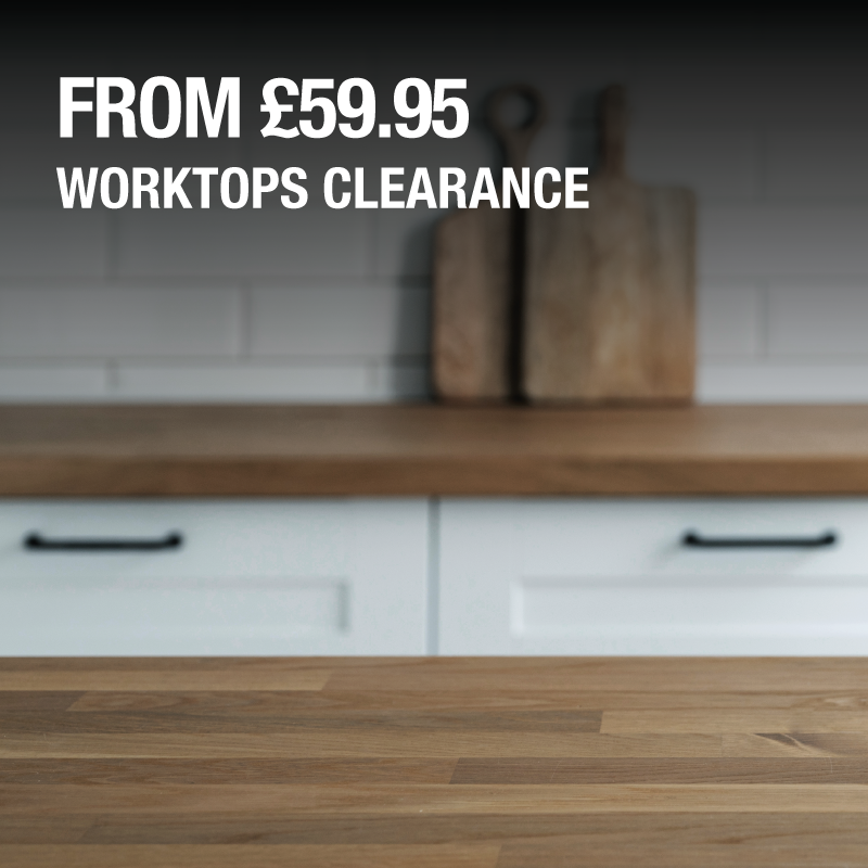 Clearance Worktops from £59.95