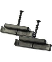 100 x Deluxe Plastic Composite Decking Clips
