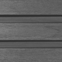 Slatted Composite Fence Board -  Slate Grey - 1.8M