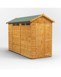 10x4 Apex Security Shed