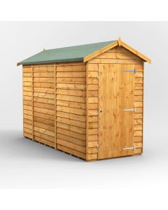 10x4 Overlap Windowless Apex Shed