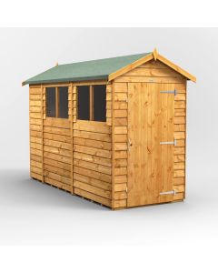 10x4 Overlap Apex Shed