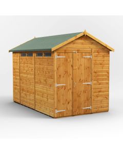 10x6 Apex Security Double Door Shed