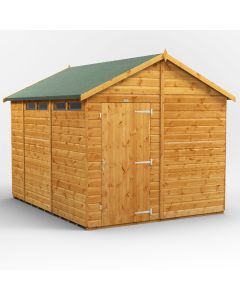10x8 Apex Security Shed
