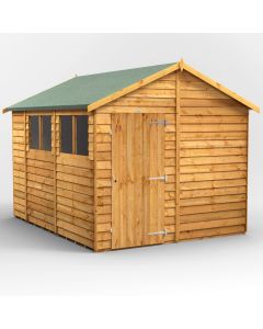 10x8 Overlap Apex Shed