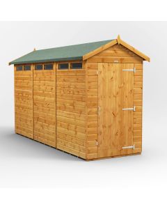 12x4 Apex Security Shed