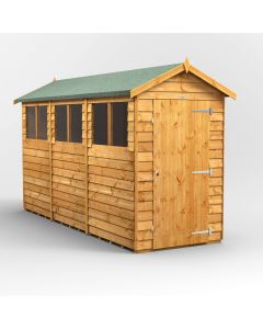 12x4 Overlap Apex Shed