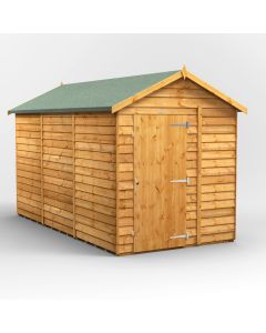 12x6 Overlap Windowless Apex Shed