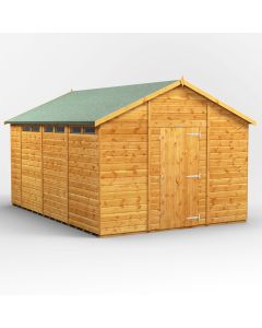 14x10 Apex Security Shed