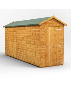 14x4 Windowless Apex Shed