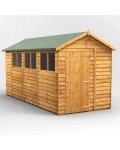 14x6 Overlap Apex Shed