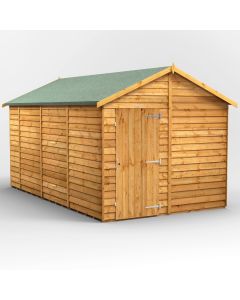 14x8 Overlap Windowless Apex Shed