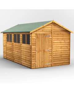 14x8 Overlap Apex Shed