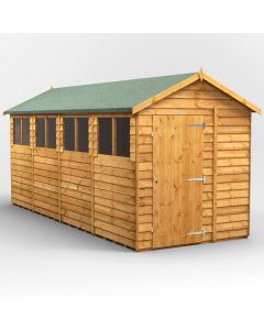 16x6 Overlap Apex Shed