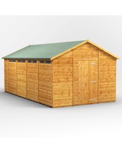 18x10 Apex Security Shed