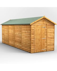18x6 Overlap Windowless Apex Shed