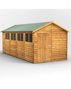 18x8 Overlap Apex Shed