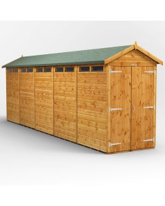 20x4 Apex Security Double Door Shed