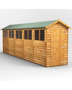 20x4 Overlap Apex Shed