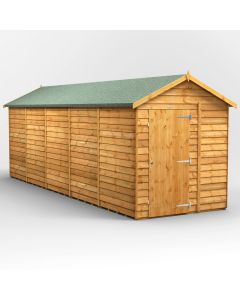 20x6 Overlap Windowless Apex Shed