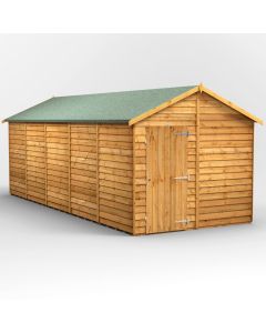 20x8 Overlap Windowless Apex Shed