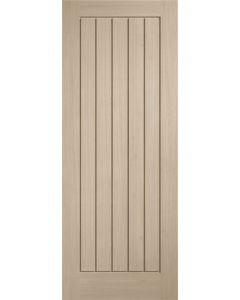 LPD Blonde Oak Pre Finished Mexicano FD30 Fire Door