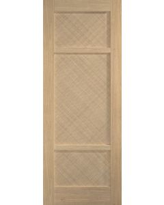 LPD Alvin Oak 3 Panel Door
