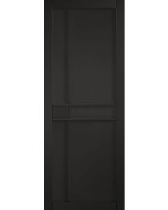 LPD Black Greenwich Solid Door