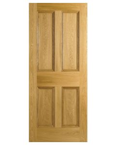 Internal 4P White Oak Un-finished Door