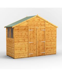 4x10 Apex Double Door Shed