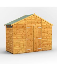 4x10 Apex Security Double Door Shed