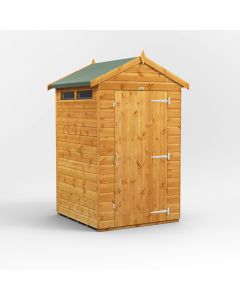 4x4 Apex Security Shed