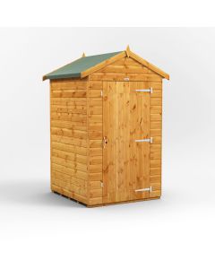 4x4 Windowless Apex Shed