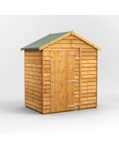 4x6 Overlap Windowless Apex Shed