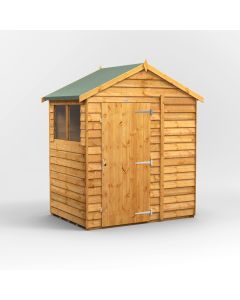 4x6 Overlap Apex Shed