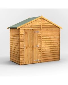 4x8 Overlap Windowless Apex Shed