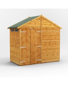 4x8 Apex Security Double Door Shed